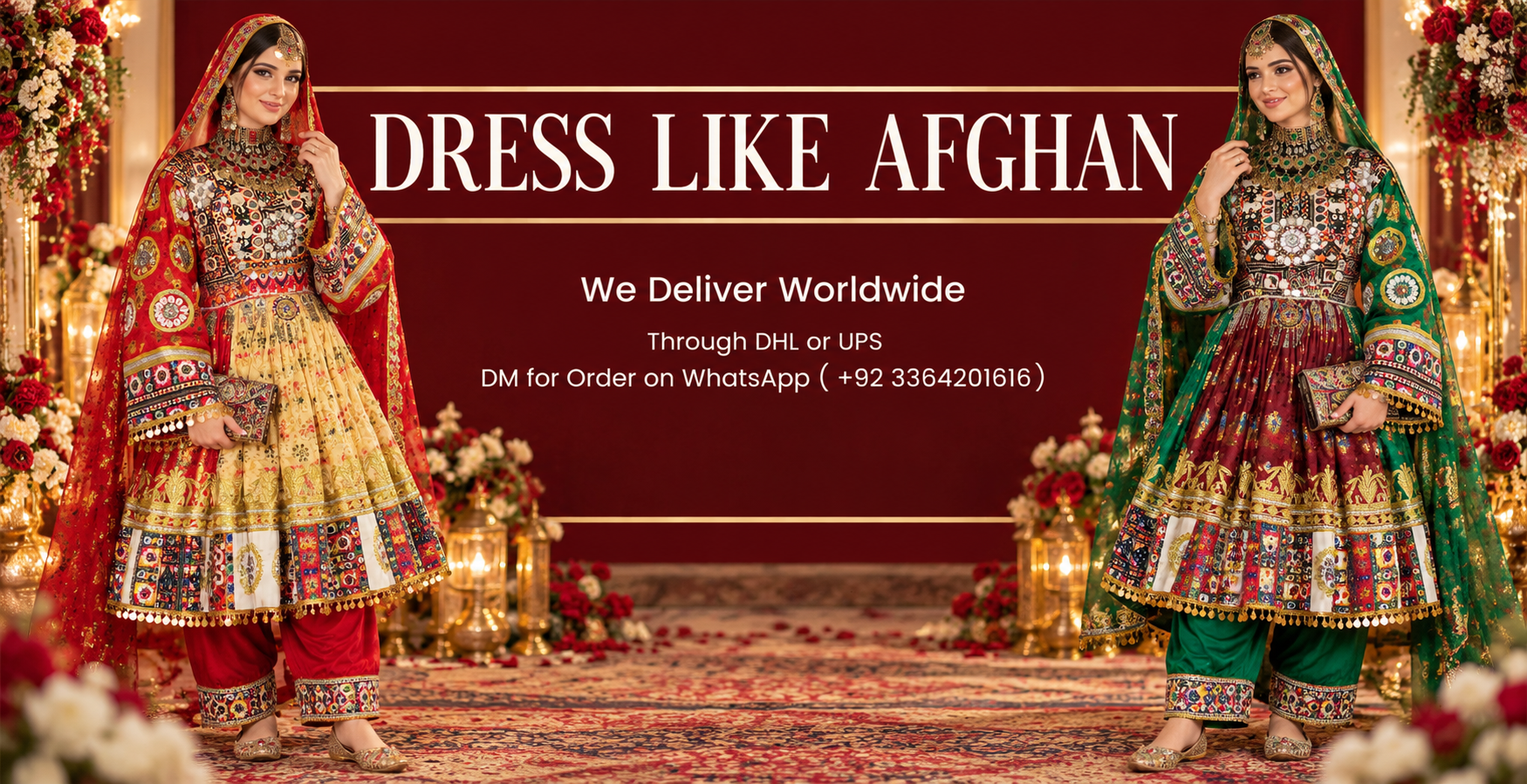 Afghan Dress Elegance Worldwide